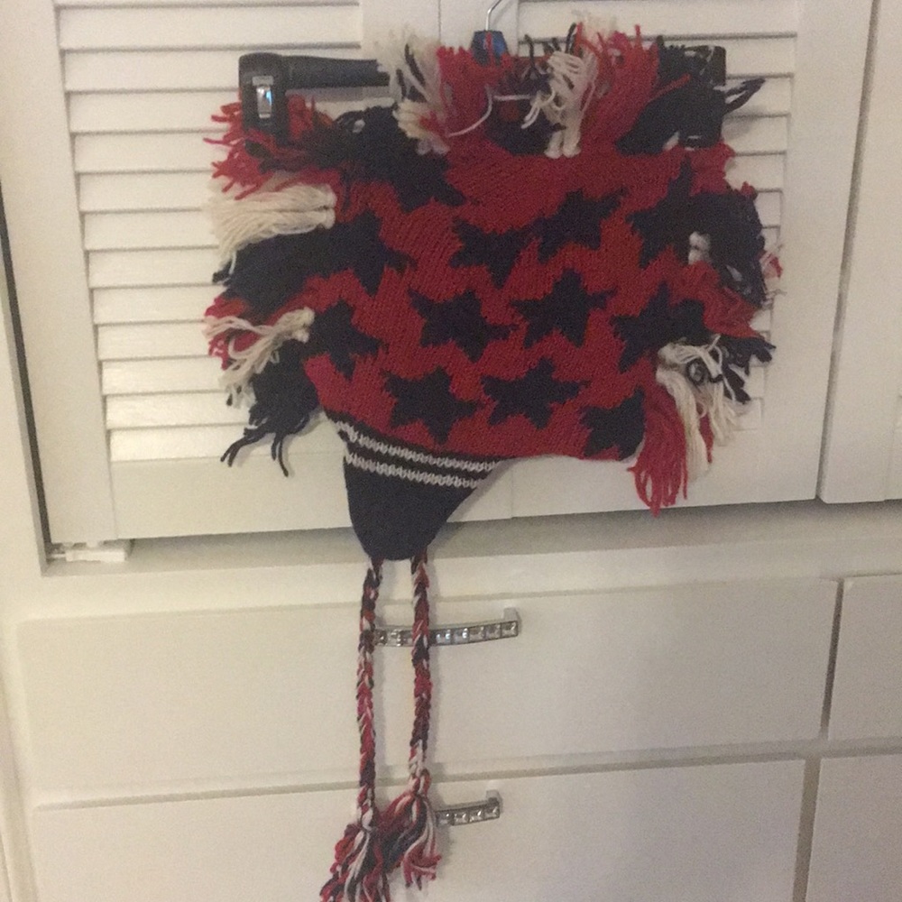 Mohawk ski hat. Wool - Picture 2 of 4